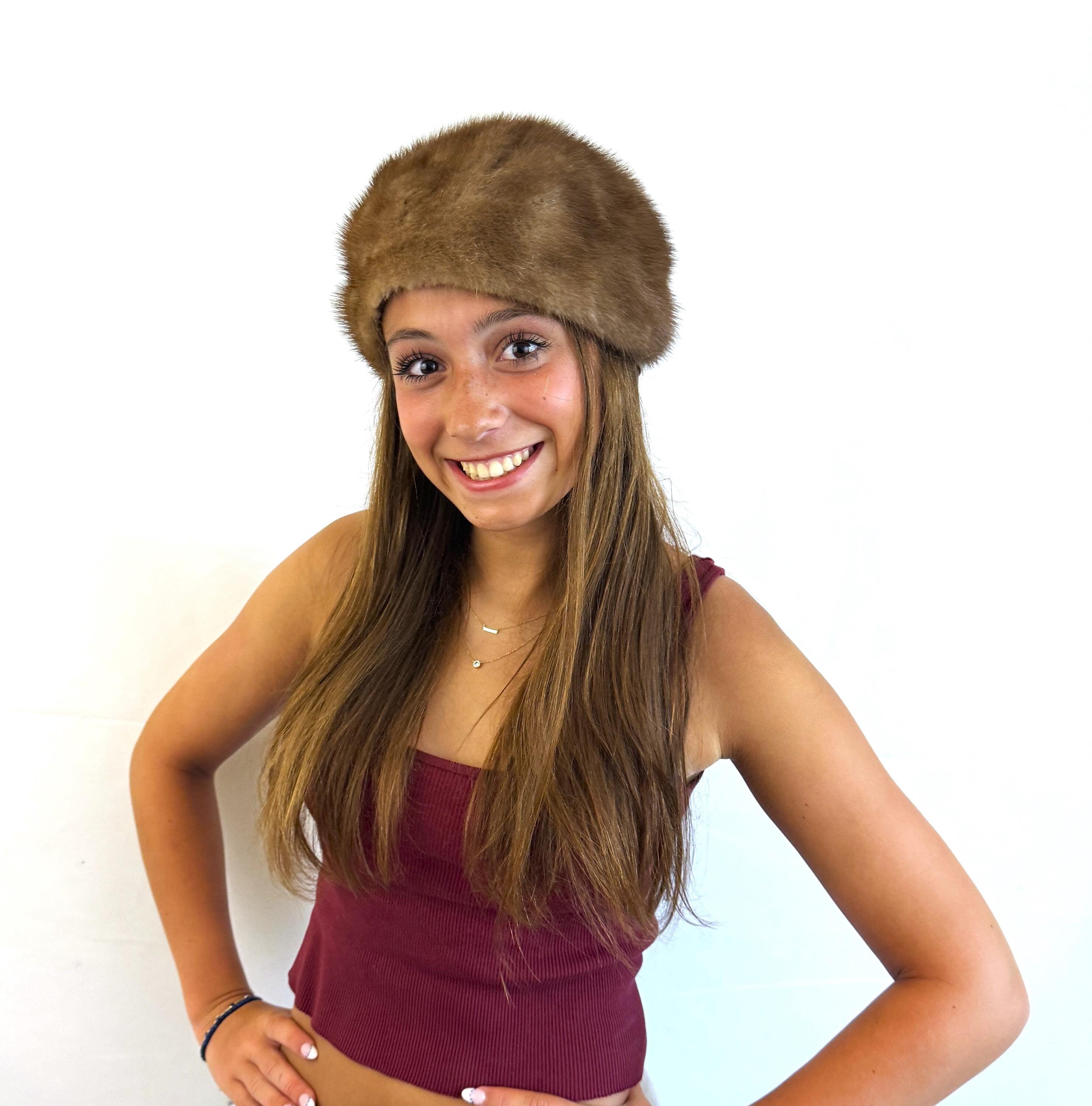 Vintage Mr. Marc New York Filenes Mink Hat Mink hat Marc Jacobs Brown size 57 cm in Mink - 39935102 main image 4