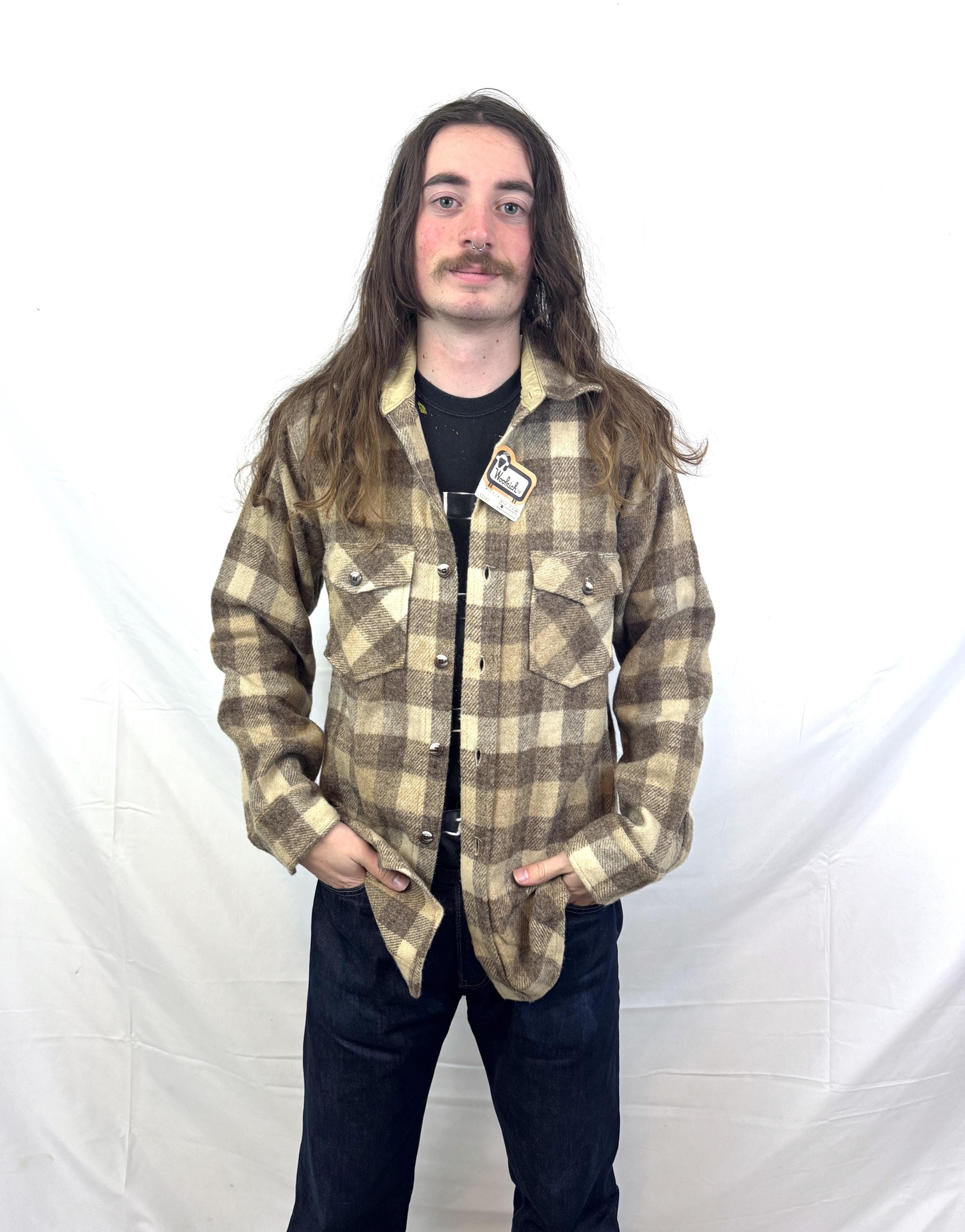 80s Woolrich Shirt - Etsy