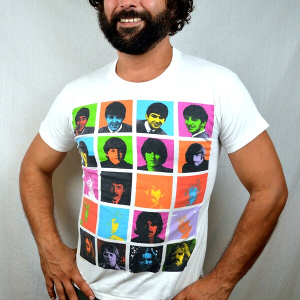 Vintage 1989 80s 1980s Beatles Tee Shirt