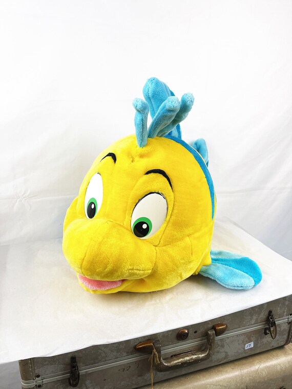 Giant Jumbo Vintage 90s Disney Little Mermaid Flounder Fish Etsy Israel