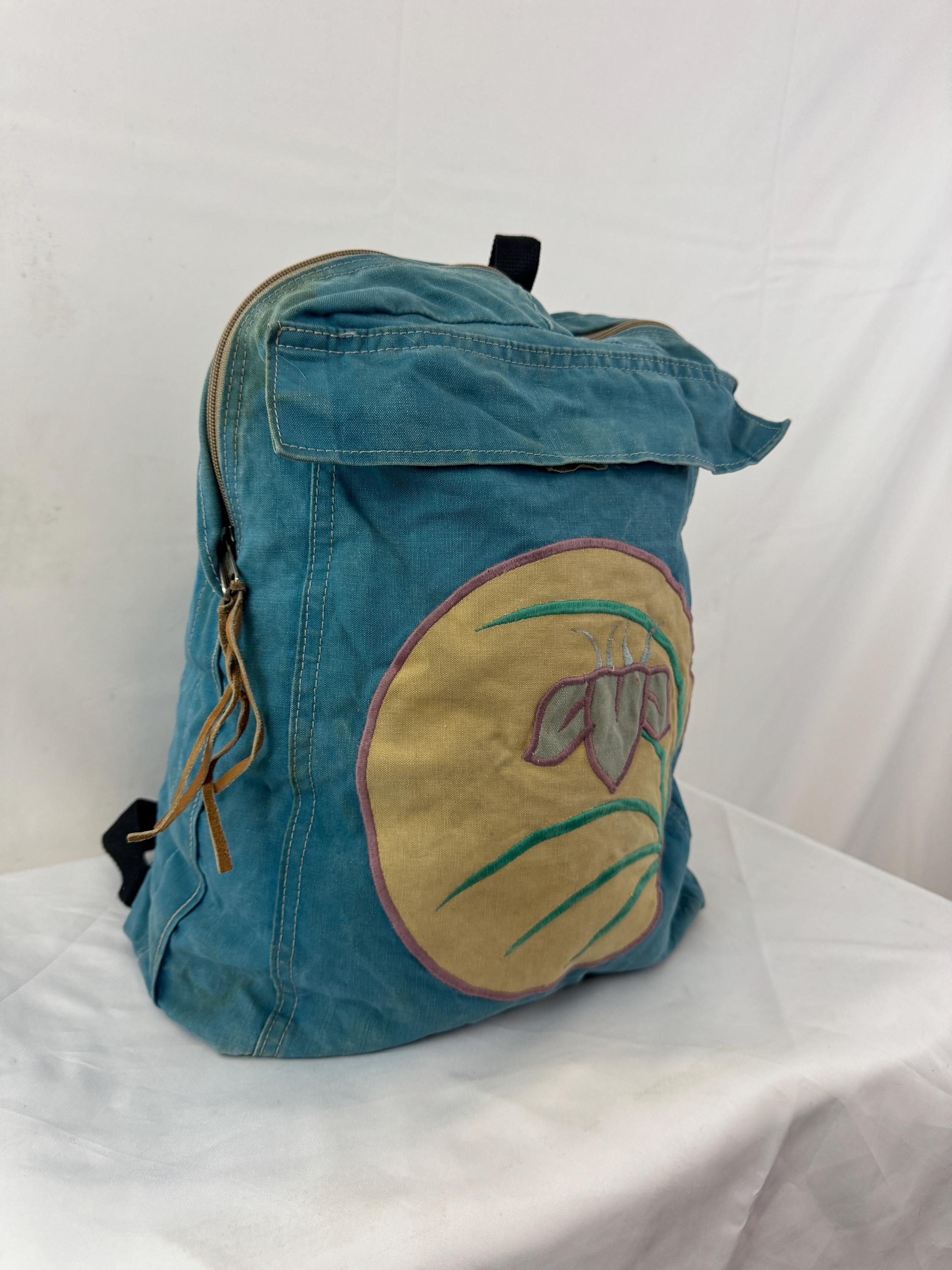 Vintage 1970s 70s Rucksack Backpack - Jugglebags Original - Etsy