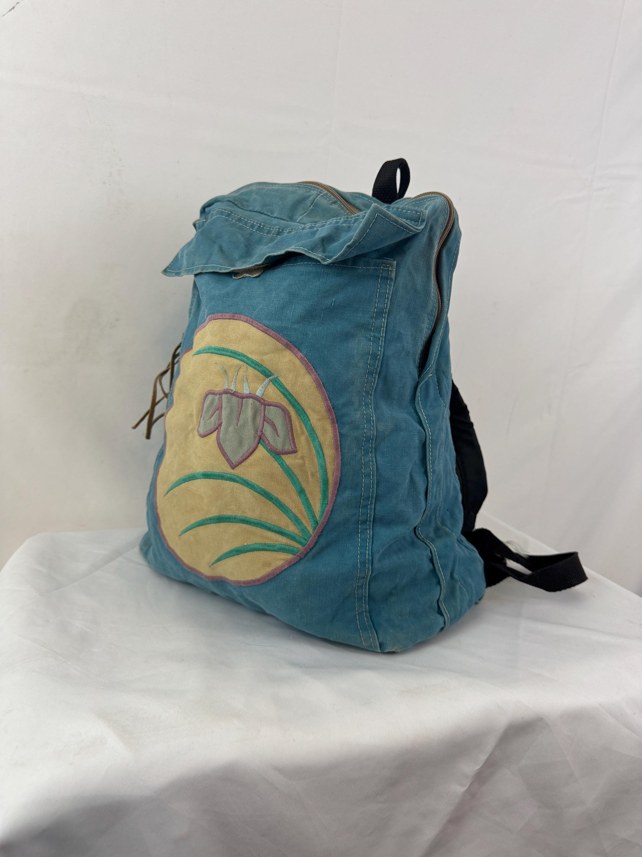 Vintage 1970s 70s Rucksack Backpack - Jugglebags Original - Etsy