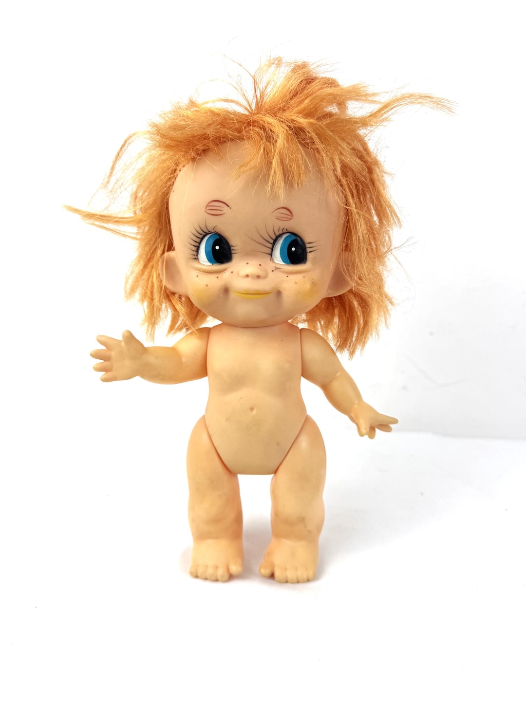 かわいいヴィンテージの大きな目の日本の人形 - Etsy 日本