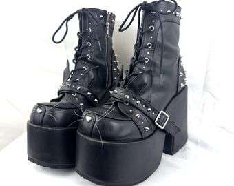 00’s GOA studs boots archive y2k grunge 00's GOA studs boots archive y2k grunge 靴