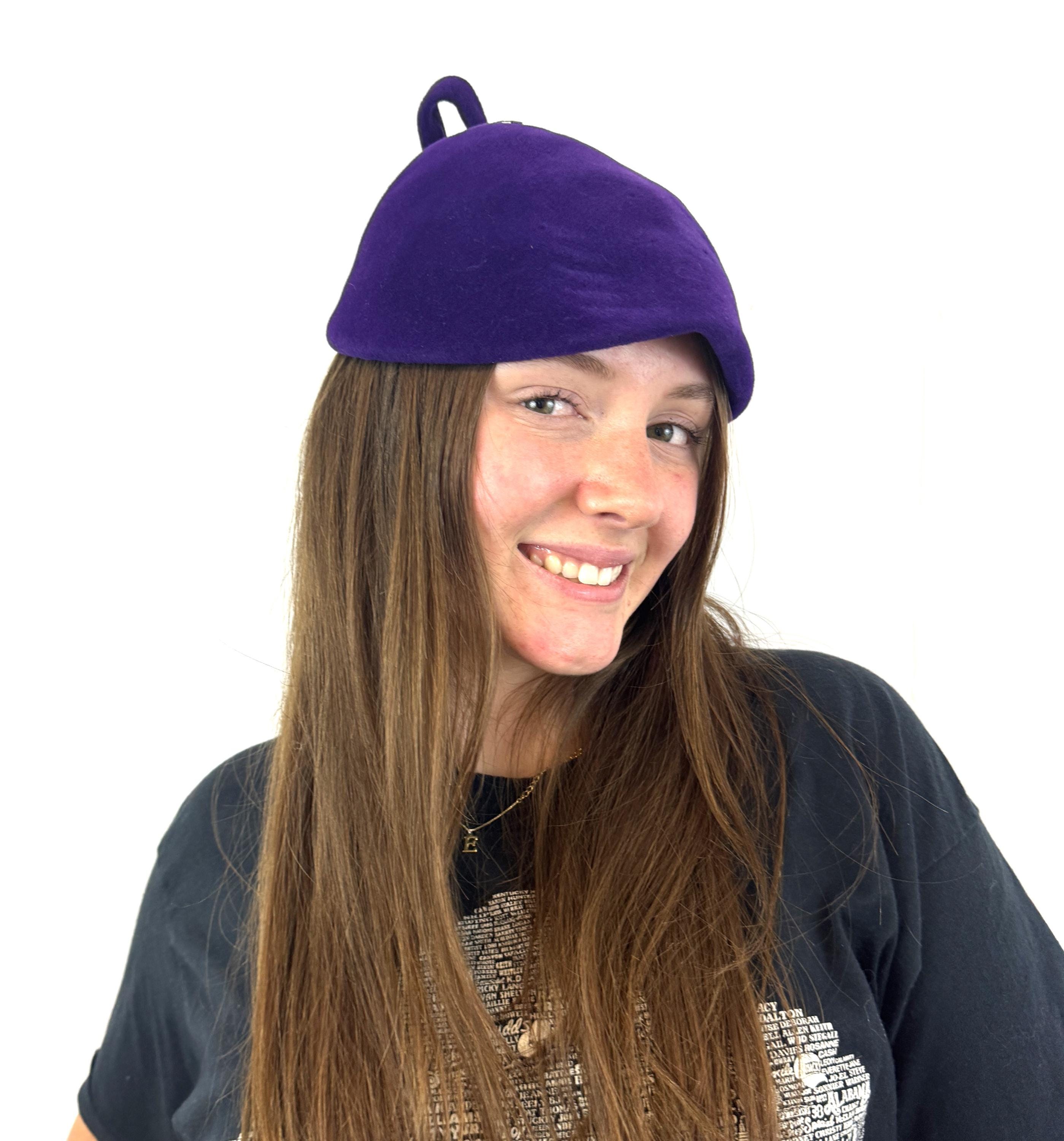 Purple 1940s Hat - Etsy