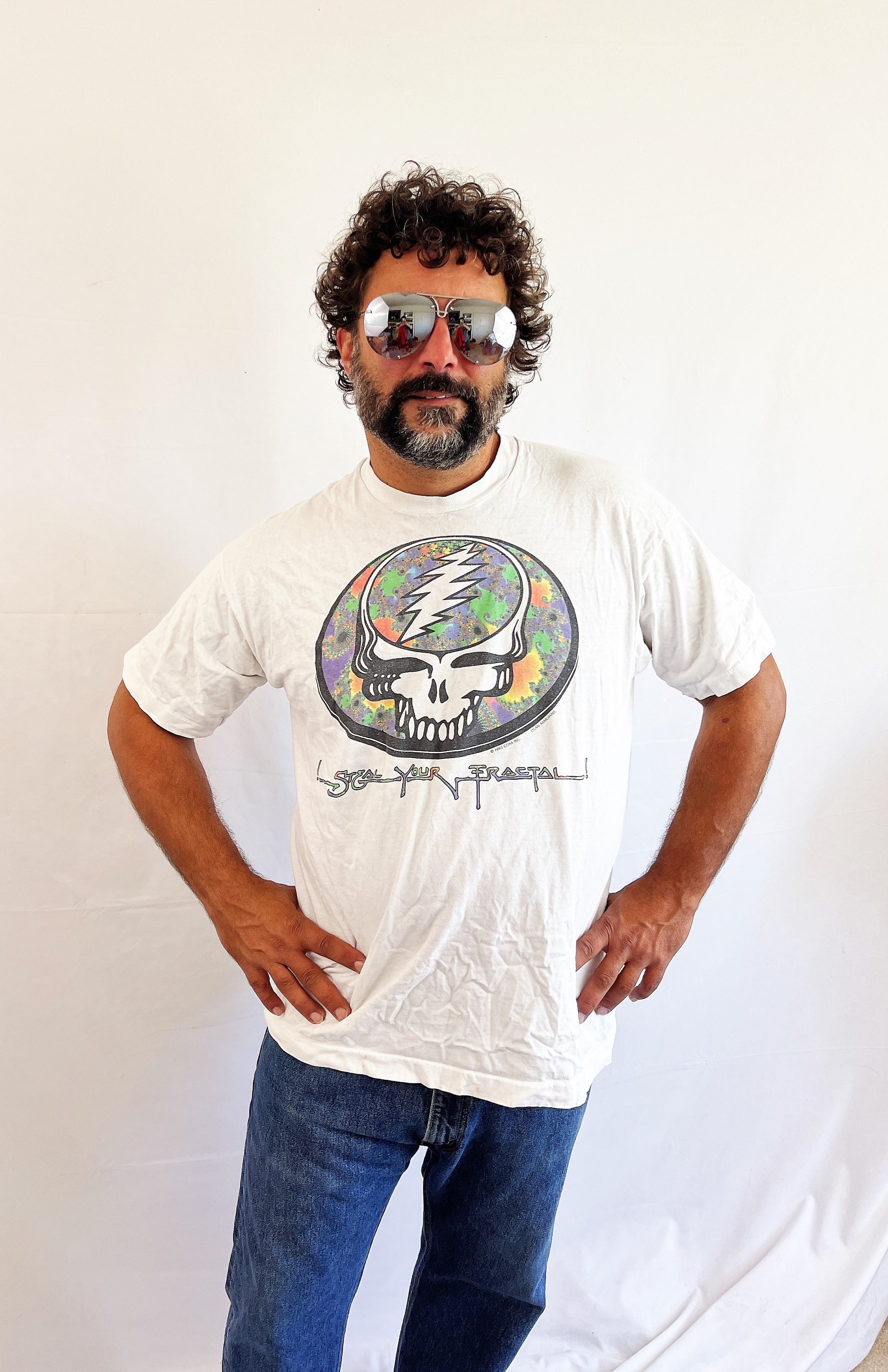 Vintage 90s 90s Grateful Dead Jerry Garcia Digital Dead