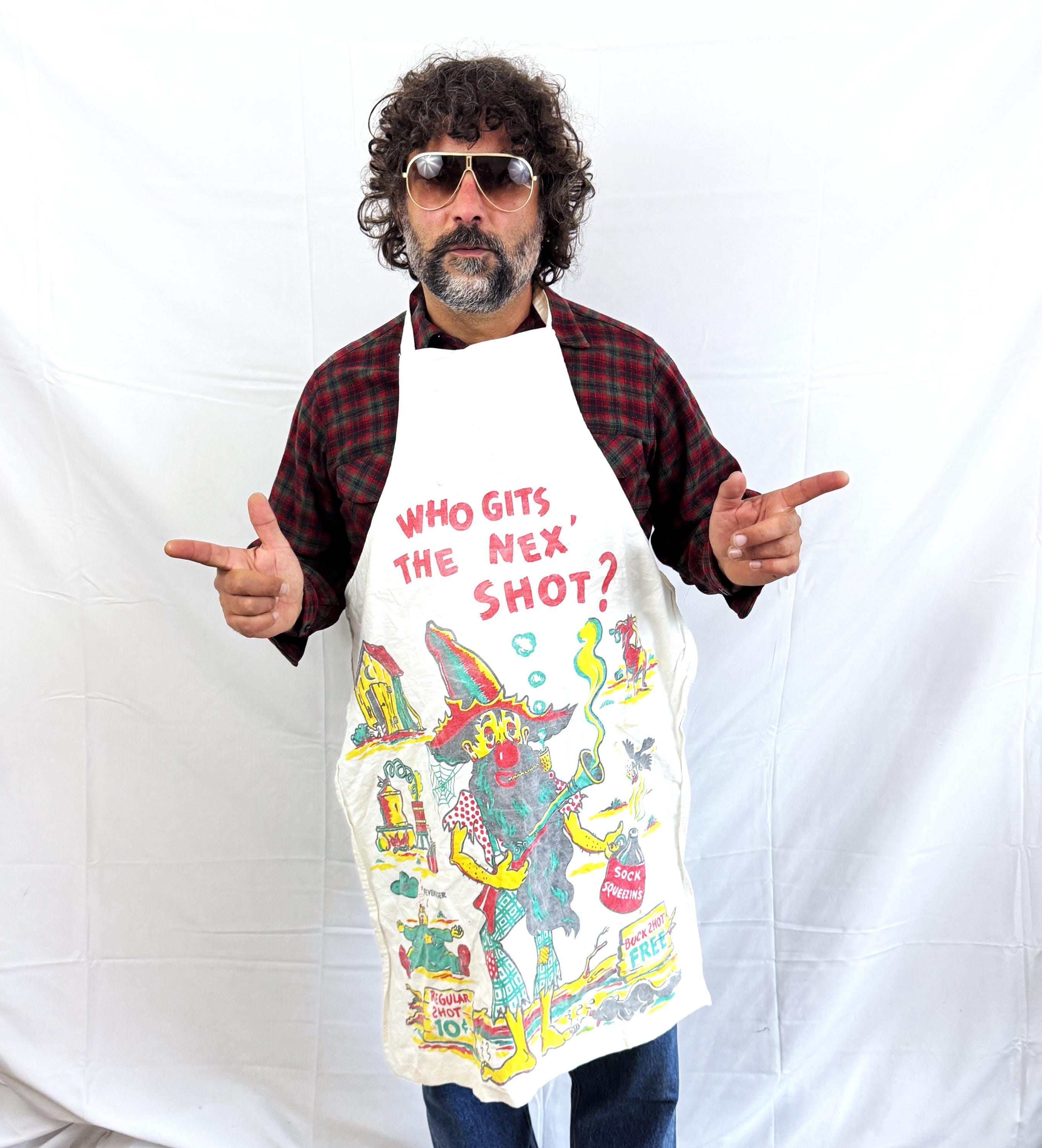Funny Vintage 1950s BBQ Cotton Apron - Cookout Novelty - Etsy