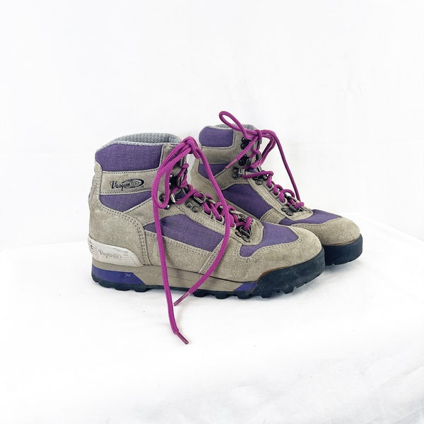 Vintage Vasque Hiking Boots - Made in Korea - Size 6 1/2