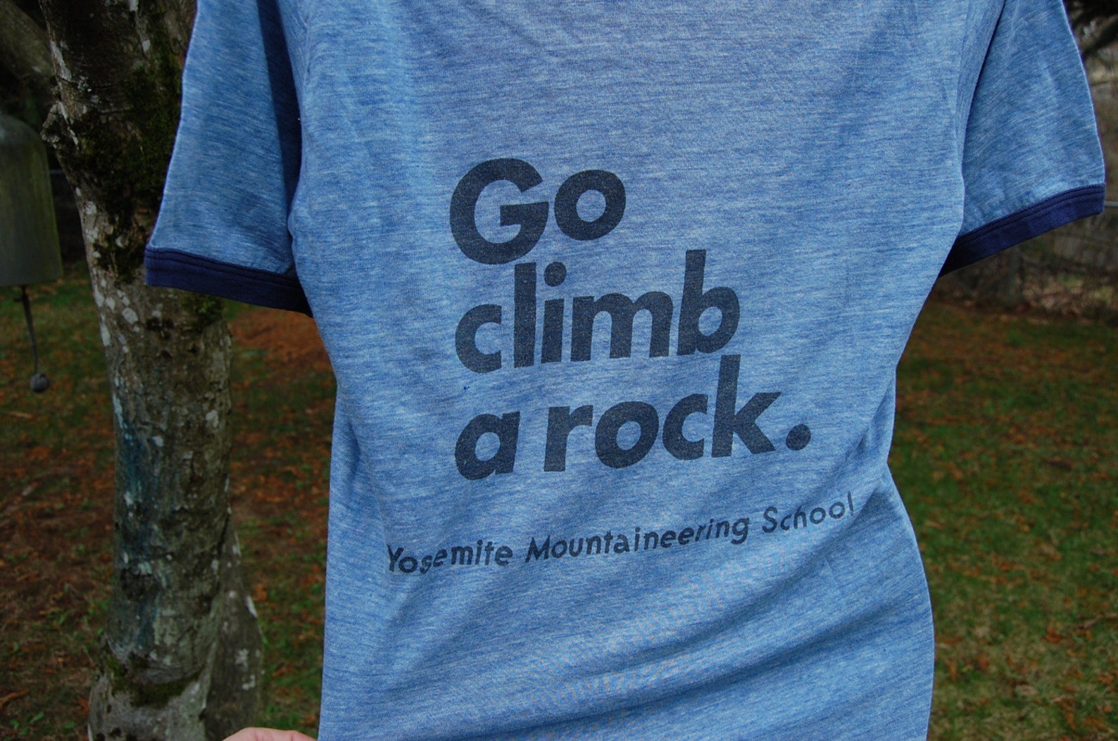 Yosemite Mountaineering School Threadbare Vintage Tshirt Etsy