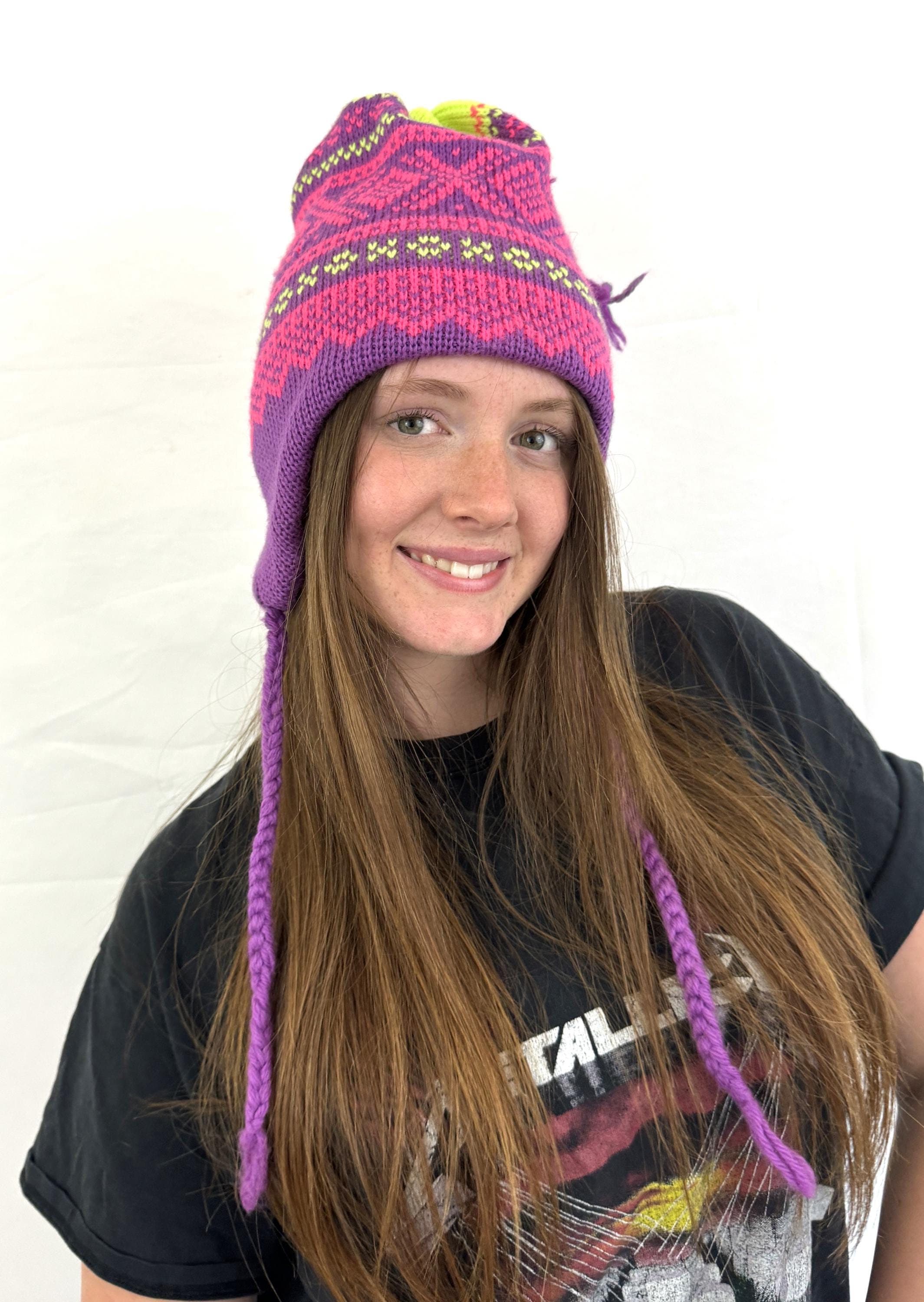 Smiley Ski Hat Vintage - Etsy display picture 1