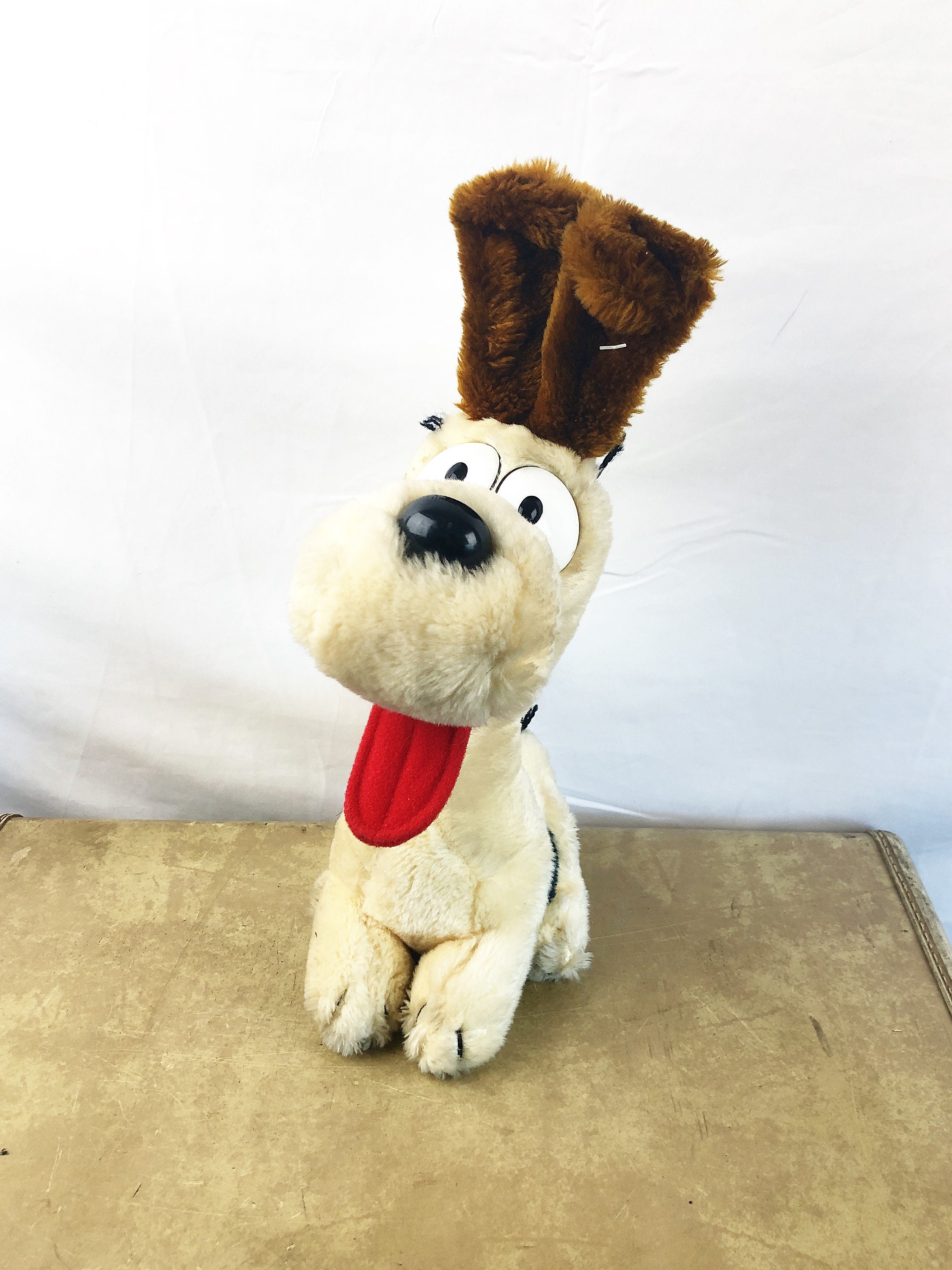 Vintage Large Odie Plush Stuffed Animal Garfield Dog Etsy Ireland