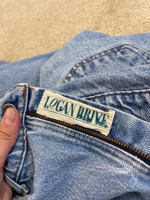 Vintage 90s 1990s Denim Jeans - By Logan Drive - image 5