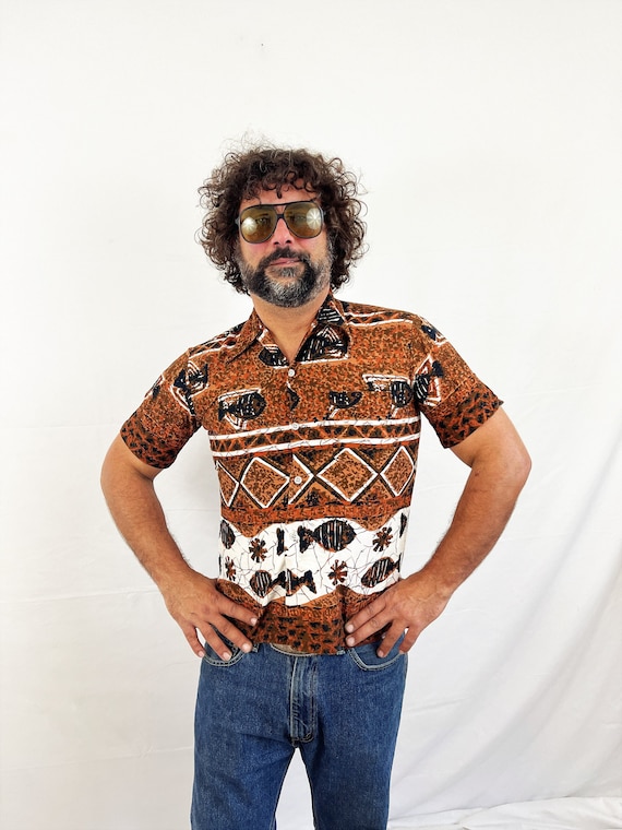 Vintage Rare 1970s 70s Aloha Hawaiian Shirt - JAND