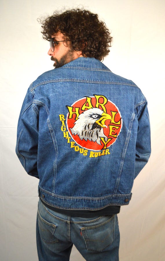 Vintage Dark Wash 1950s 50s LEVIS Big E Denim Jack