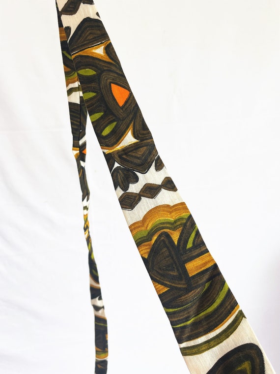 Vintage 60s 1960s Hawaiian Hawaii Necktie Neck Ti… - image 1