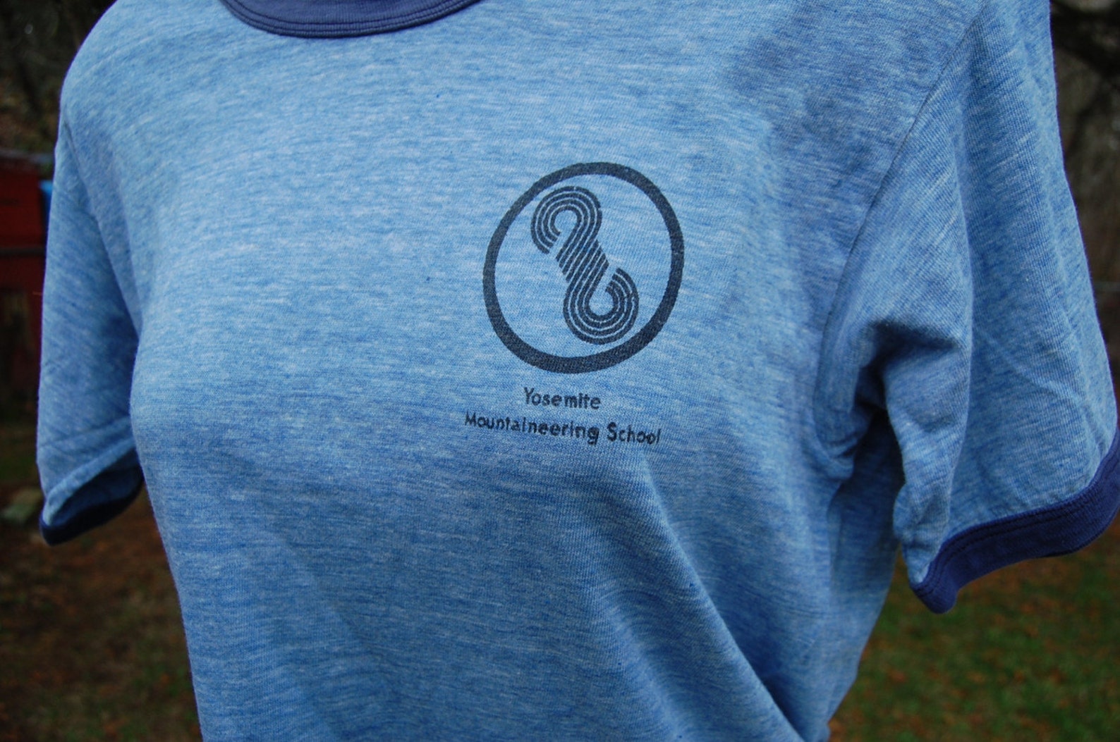 Yosemite Mountaineering School Threadbare Vintage Tshirt Etsy