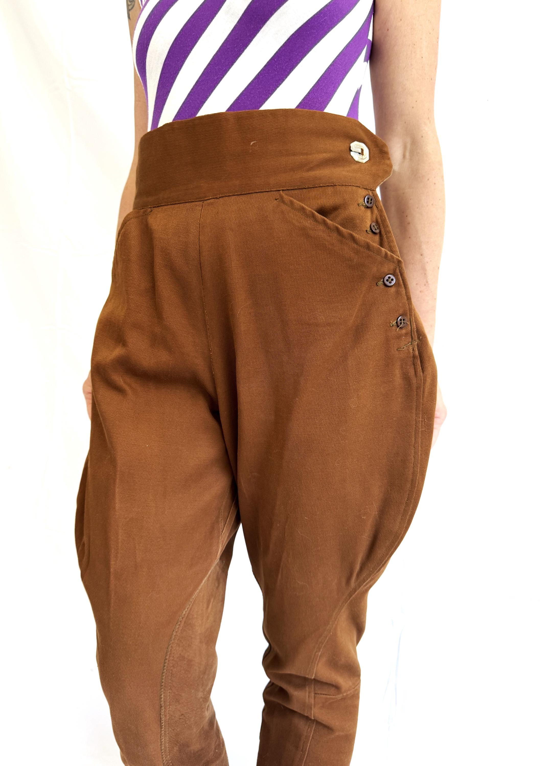 Vintage 1930s Equestrian Jodhpur Trousers: Old Money Style Riding