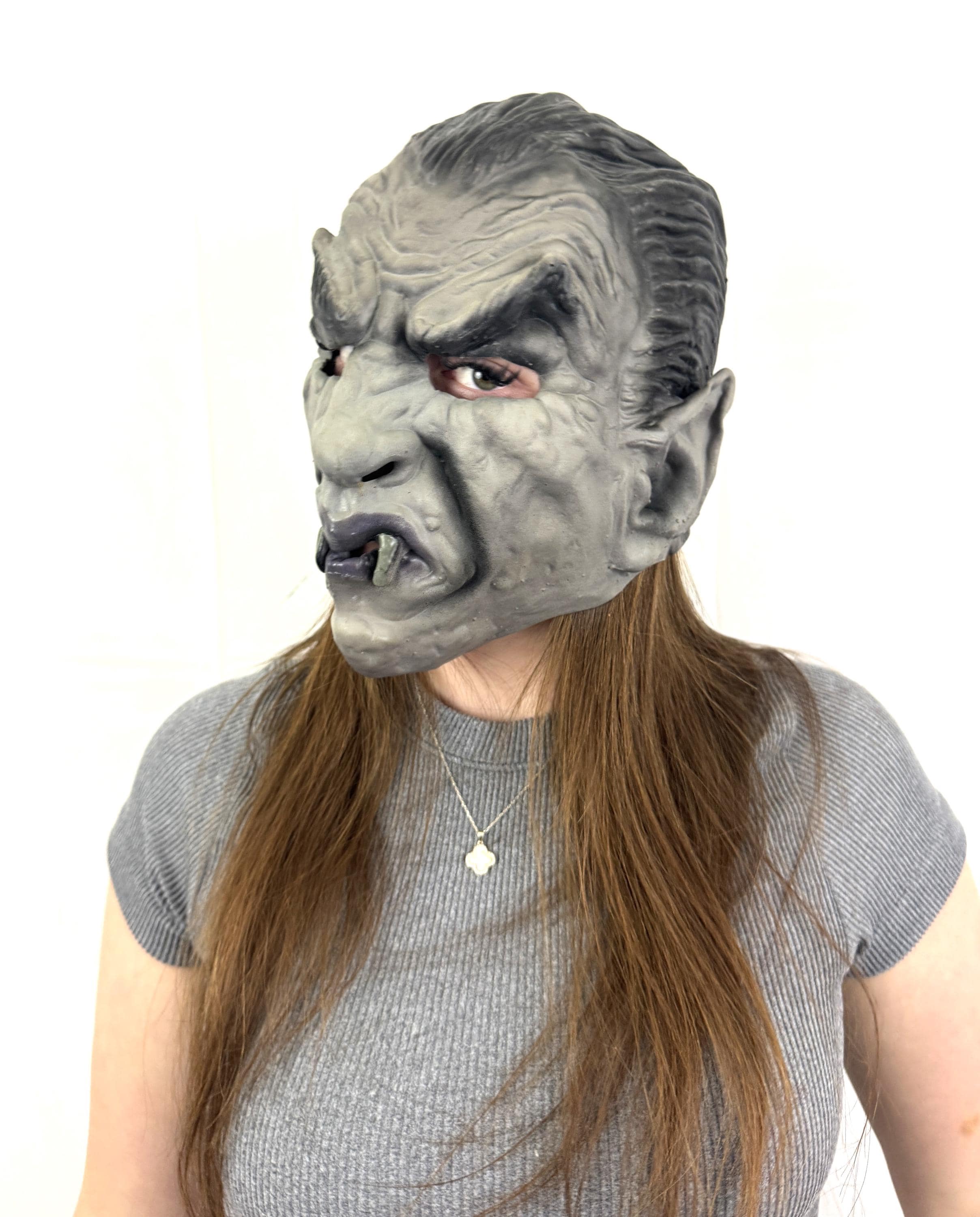 Vintage 1990s 90s Distortions Unlimited Scary Monster Vampire Mask