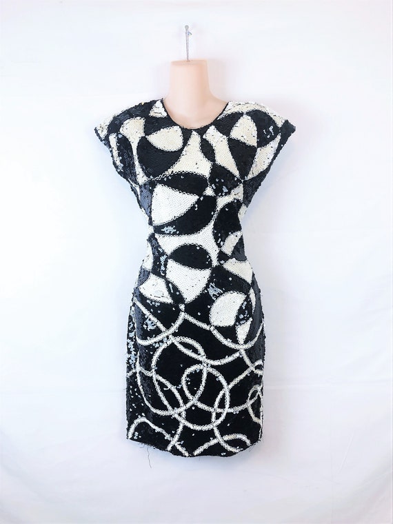 Wow 90s 1990s Vintage Cache Sexy Black 