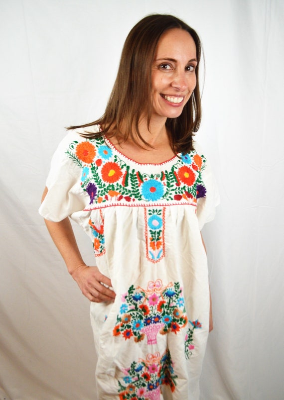 vintage oaxacan dress