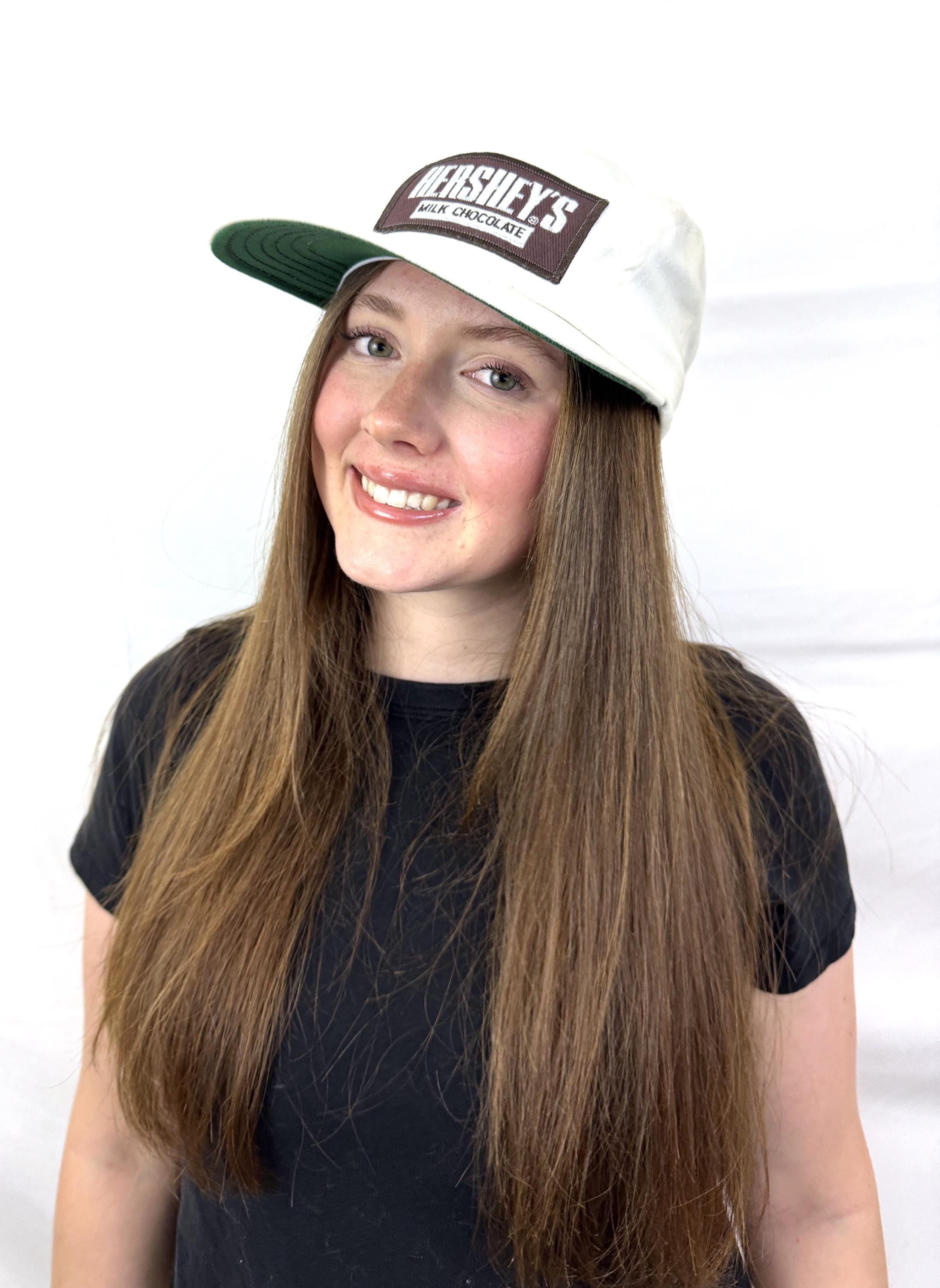 Vintage Hershey Baseball Cap with Tan Brim and Candy Character Embroidery Vintage Hershey main image 2
