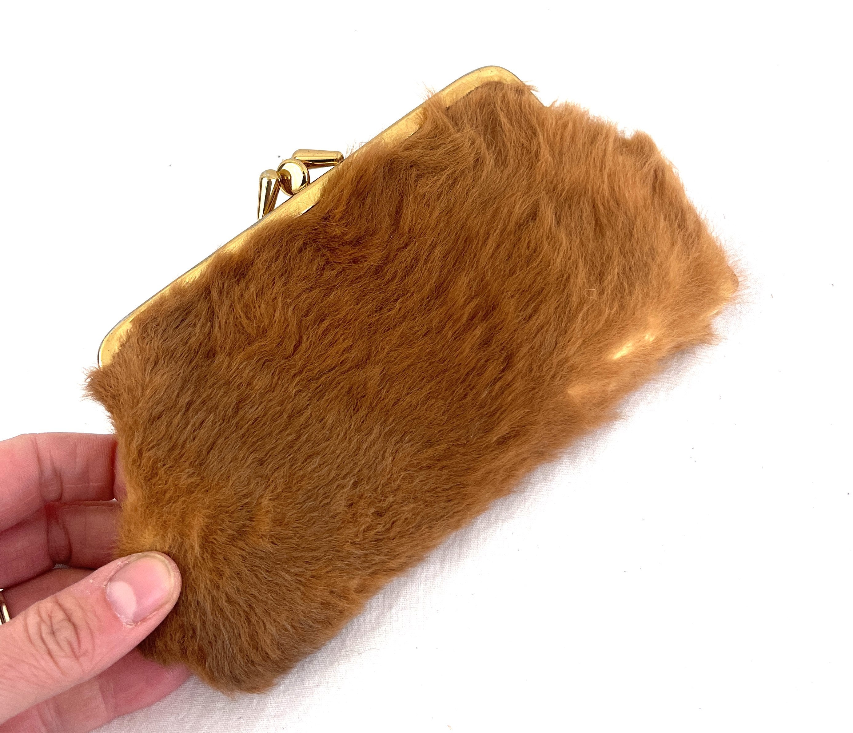 Vintage Kangaroo Australian Real Fur Wallet Change Purse - Etsy