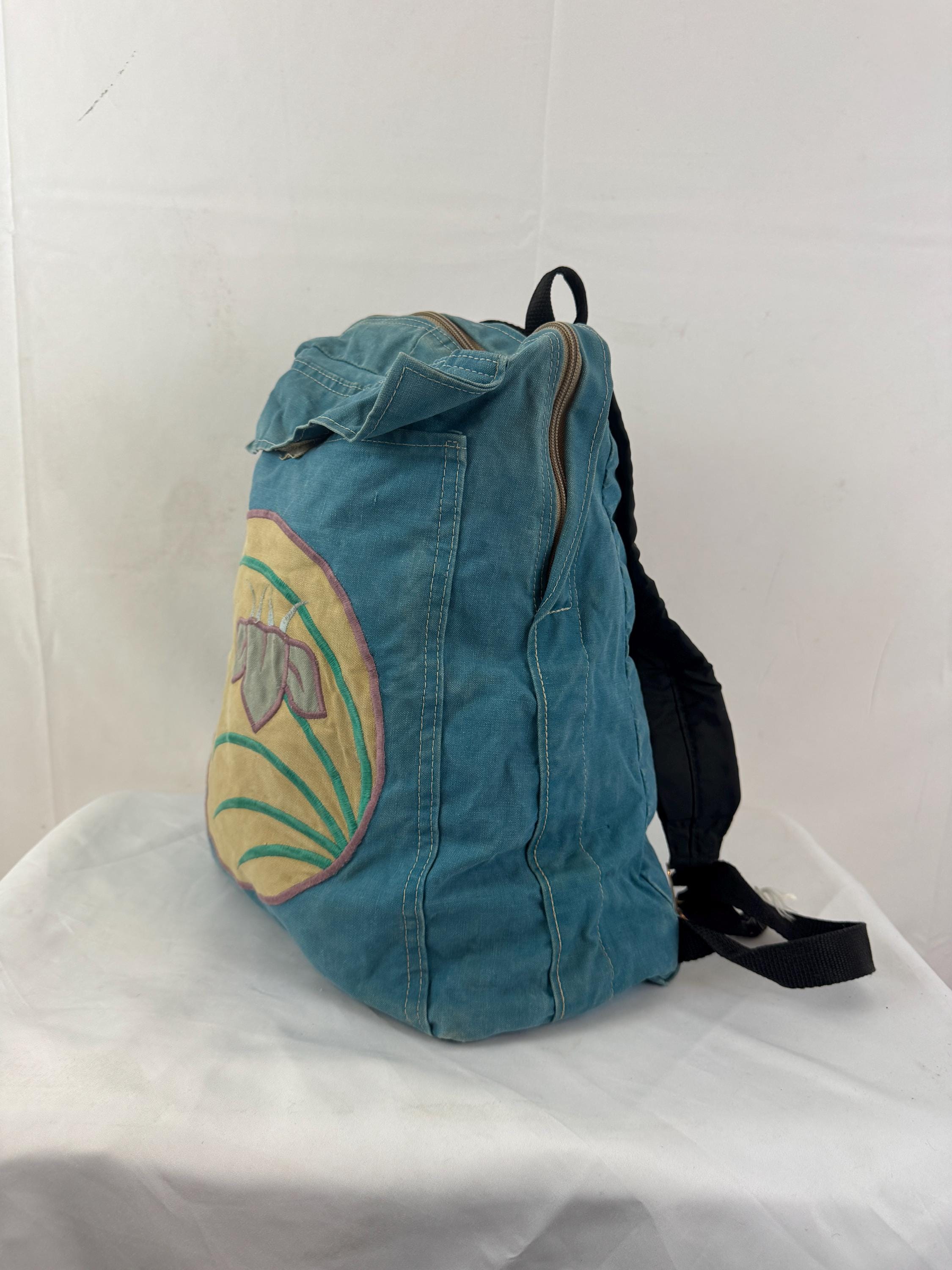 Vintage 1970s 70s Rucksack Backpack - Jugglebags Original - Etsy