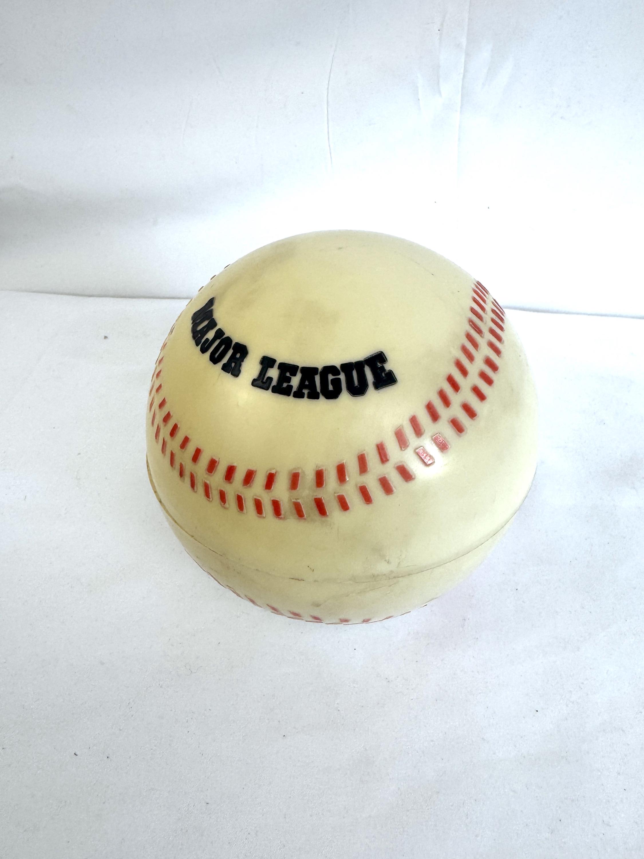 RARE Vintage Major League Baseball Music Jewelry Box - Made Like a Baseball
