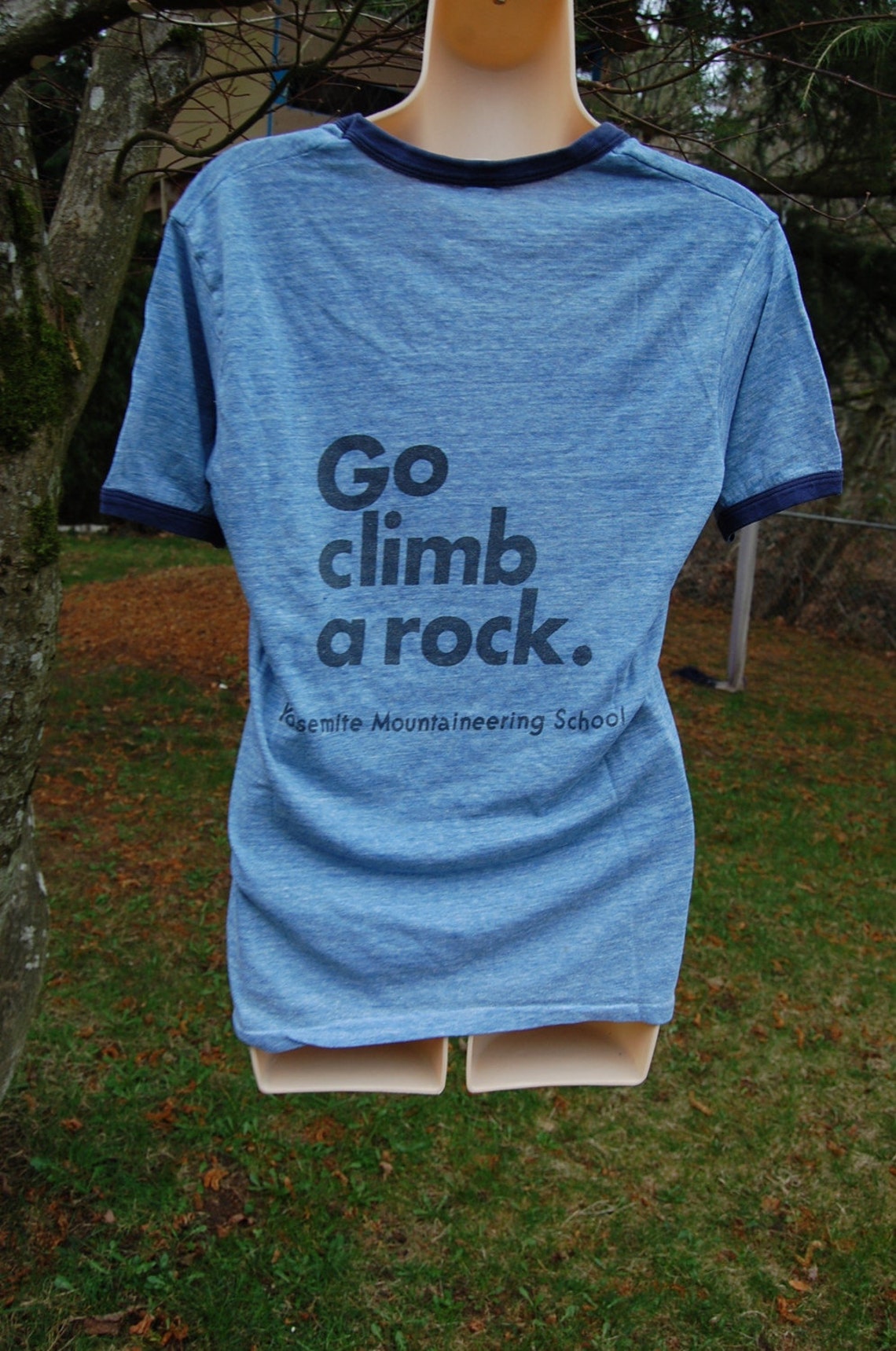 Yosemite Mountaineering School Threadbare Vintage Tshirt Etsy