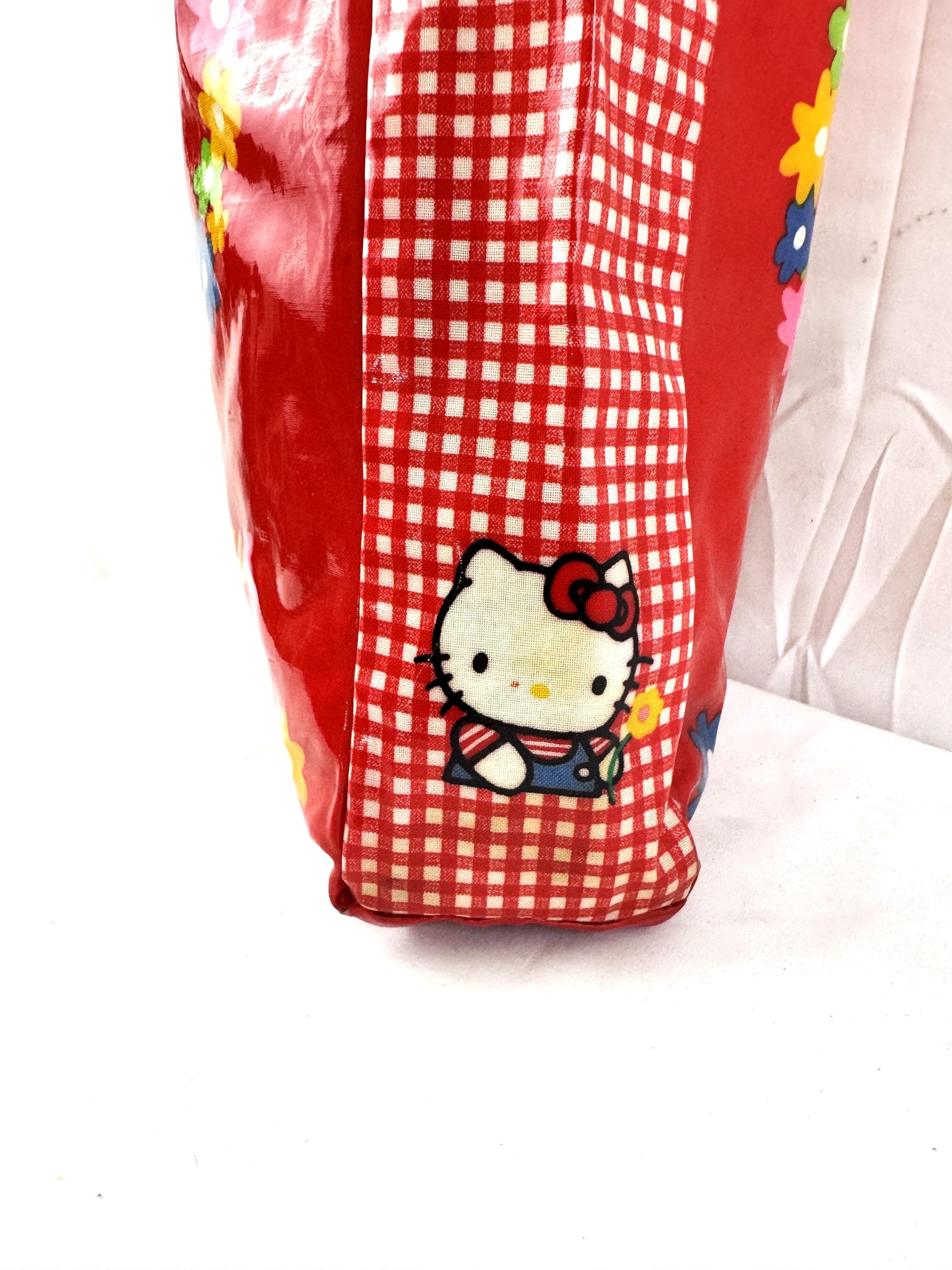 Vintage 1990s 90s 1994 Hello Kitty Sanrio Red Tote - Made in Japan