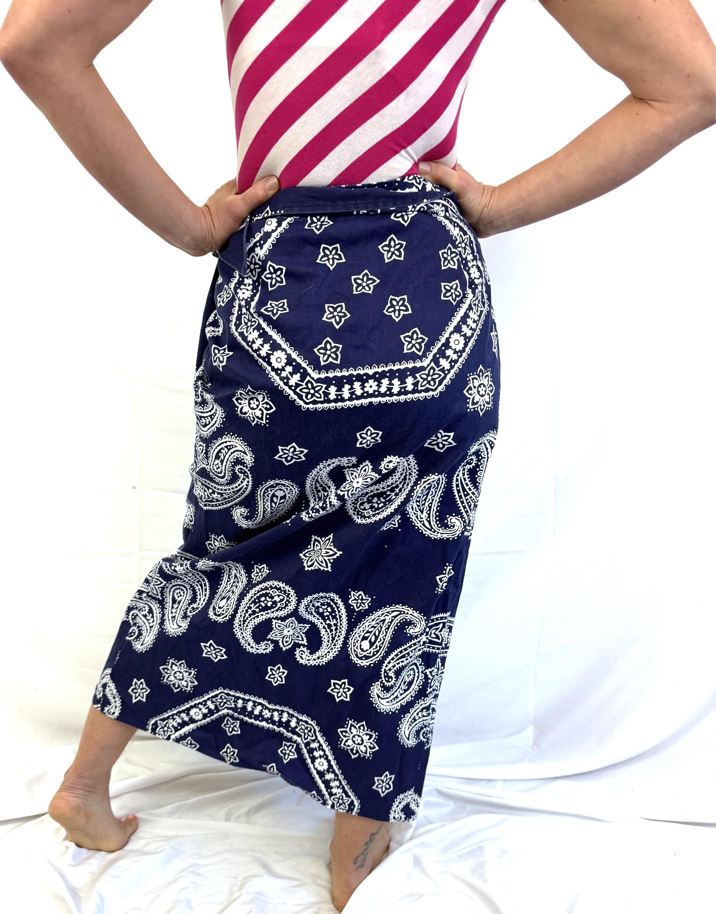 Bandana Skirt - Etsy