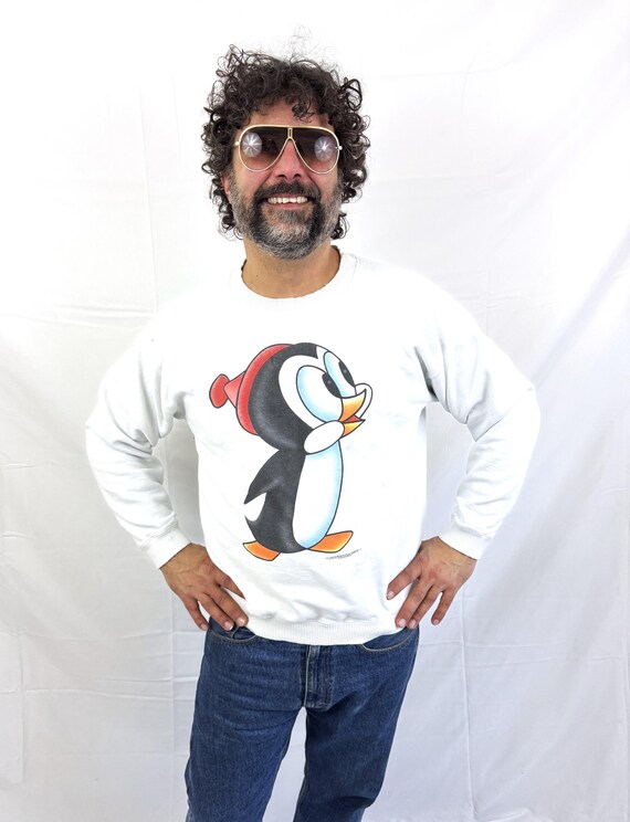 Vintage 90s Chilly Willy Woody Woodpecker Cartoon Sweatshirt