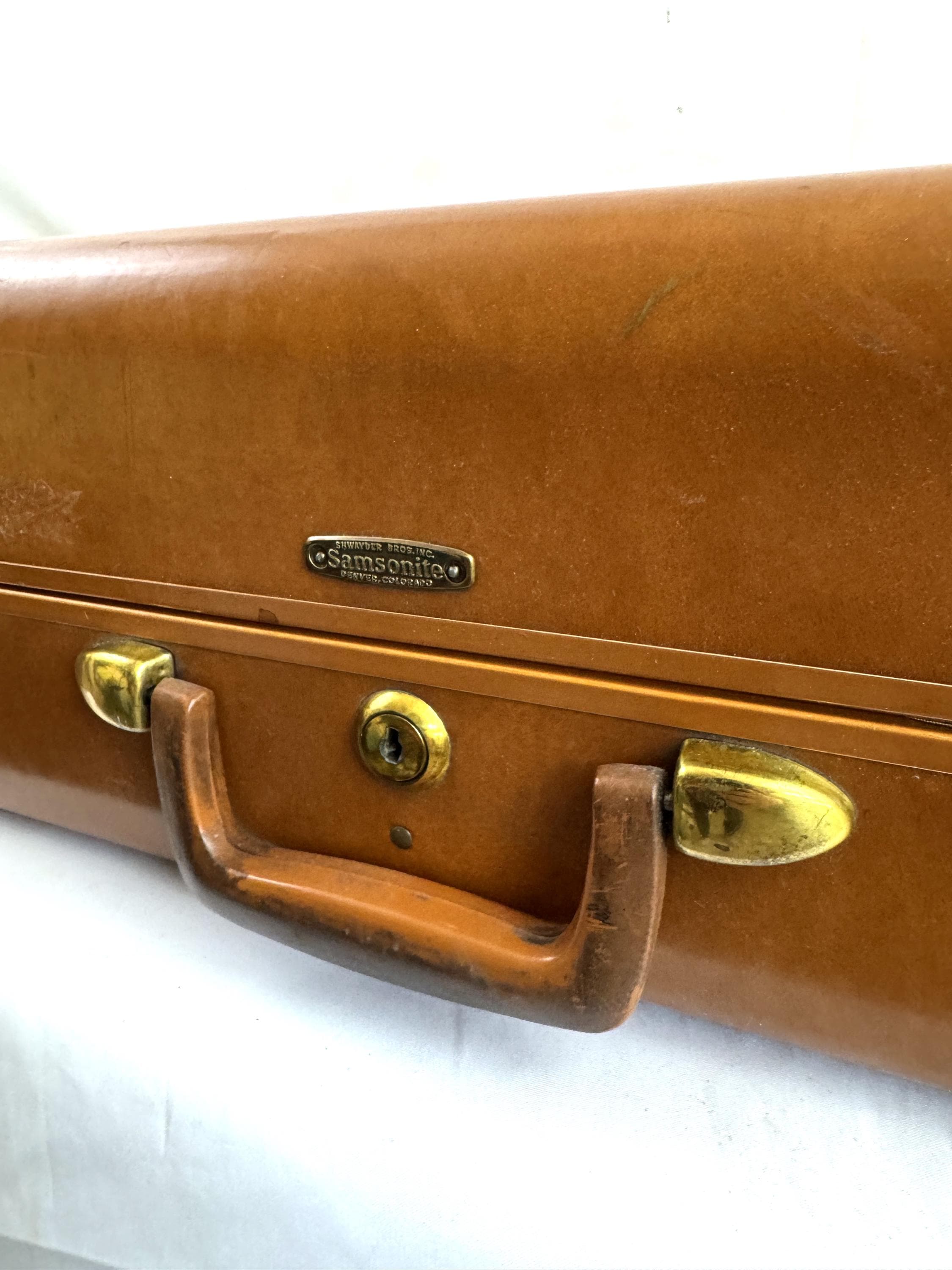 Vintage Samsonite Luggage - Etsy