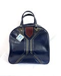 Vintage Classic 1970s 70s Striped Bowling Bag - Brunswick