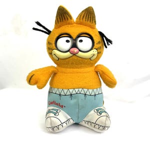 Vintage 80s Garfield 1983 Plush Stuffed Toy