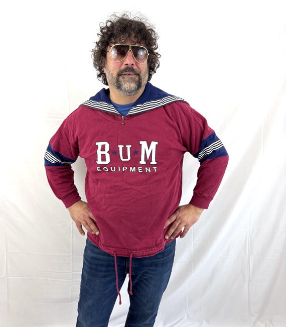 Vintage 80s 1980s BUM Equipment Sweatshirt Pullover