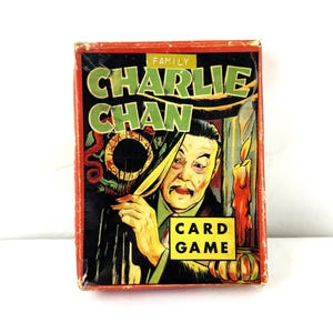 Juego de cartas Charlie Chan de los años 30 y 1939, Whitman