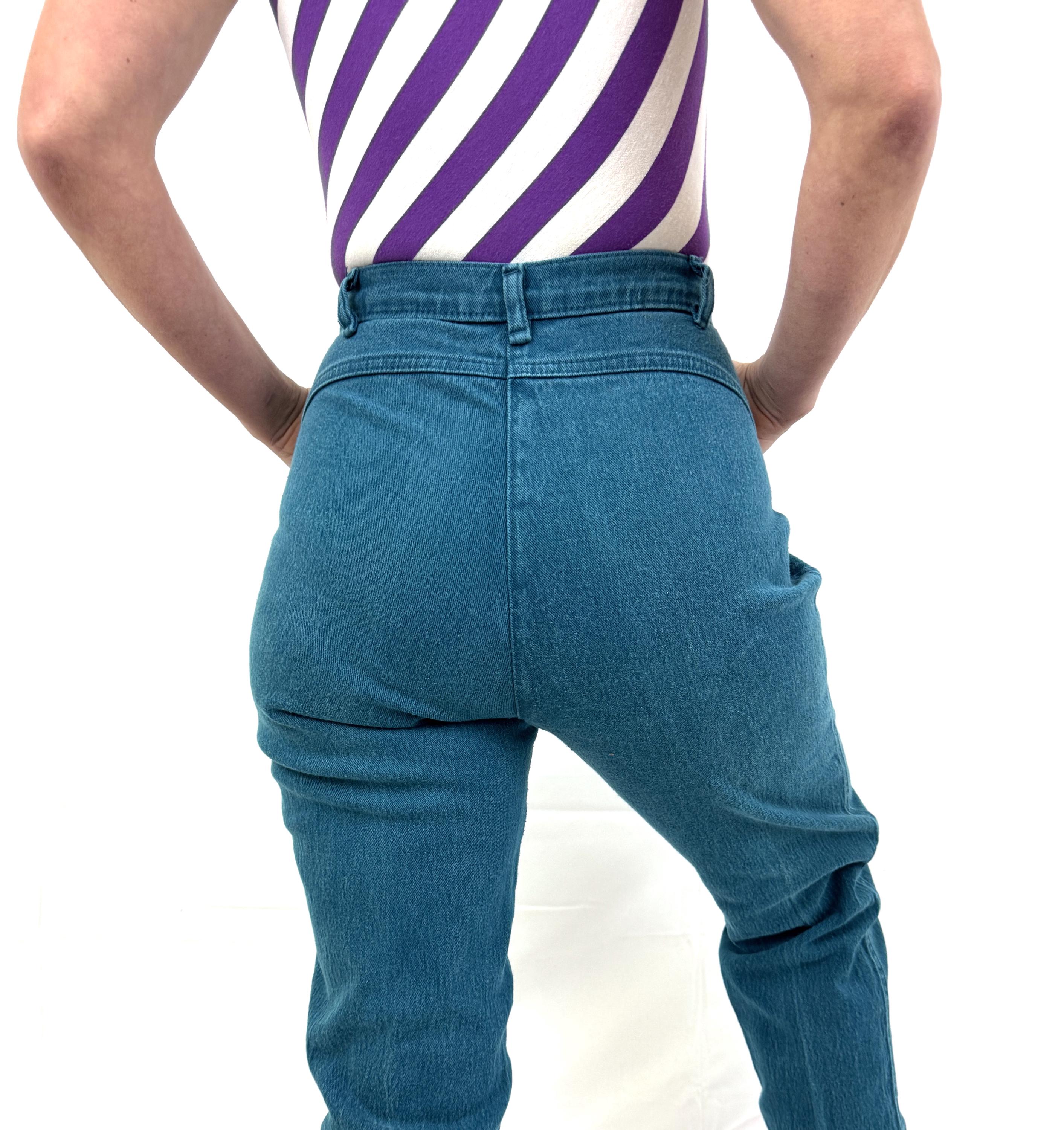 Vintage 1990s 90s Roper Blue Colored Denim Jeans - Etsy Vintage 1990s 90s Roper Blue Colored Denim Jeans - Etsy