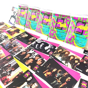 Super Stars MusiCards Rocker Band Pro Set Sammelkarten - U2, Vanilla Ice, The Cult, Nelson, Tina Turner