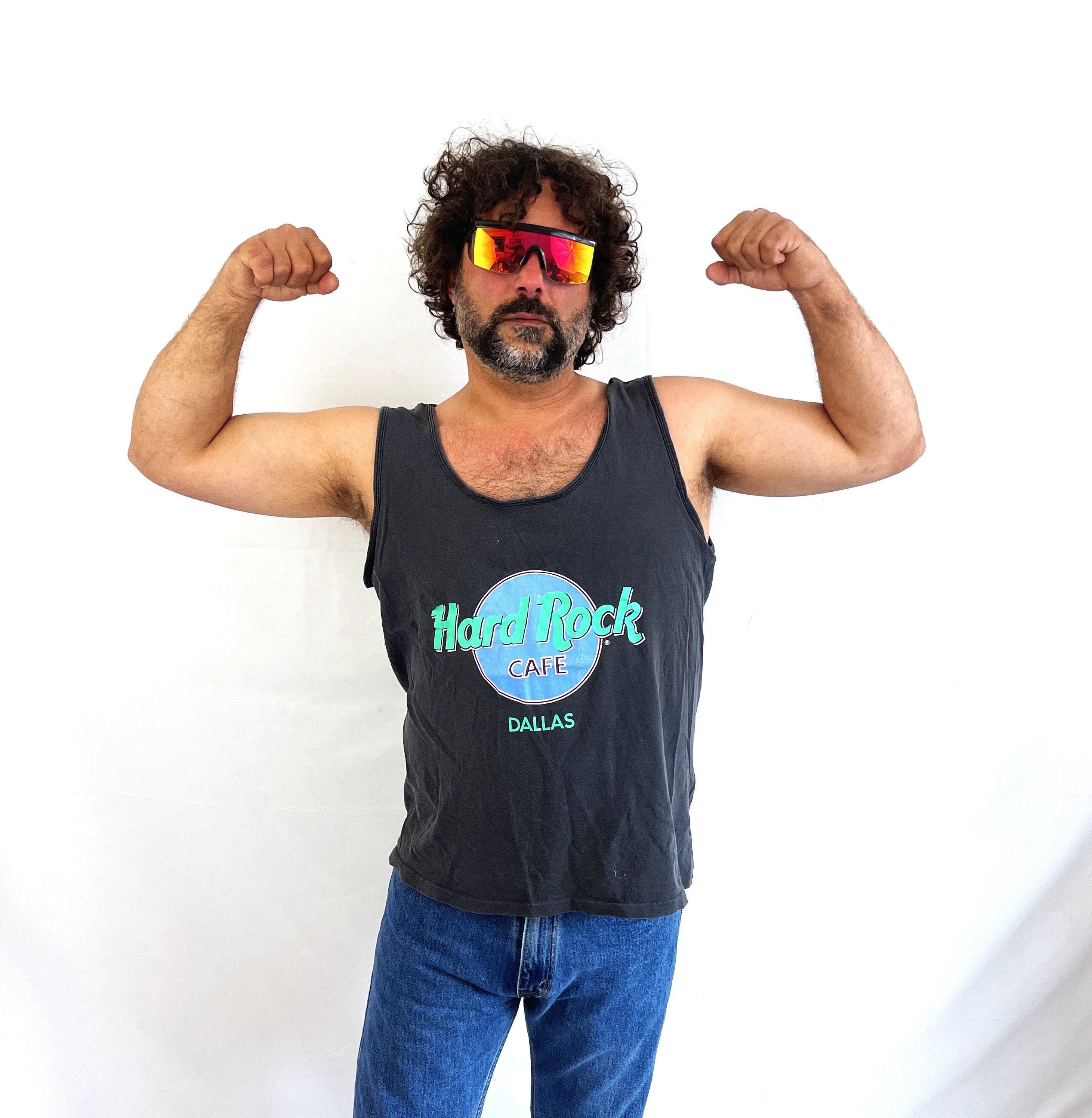 Vintage 1990s 90s Hard Rock Cafe Tank Top Shirt - Dallas - Etsy