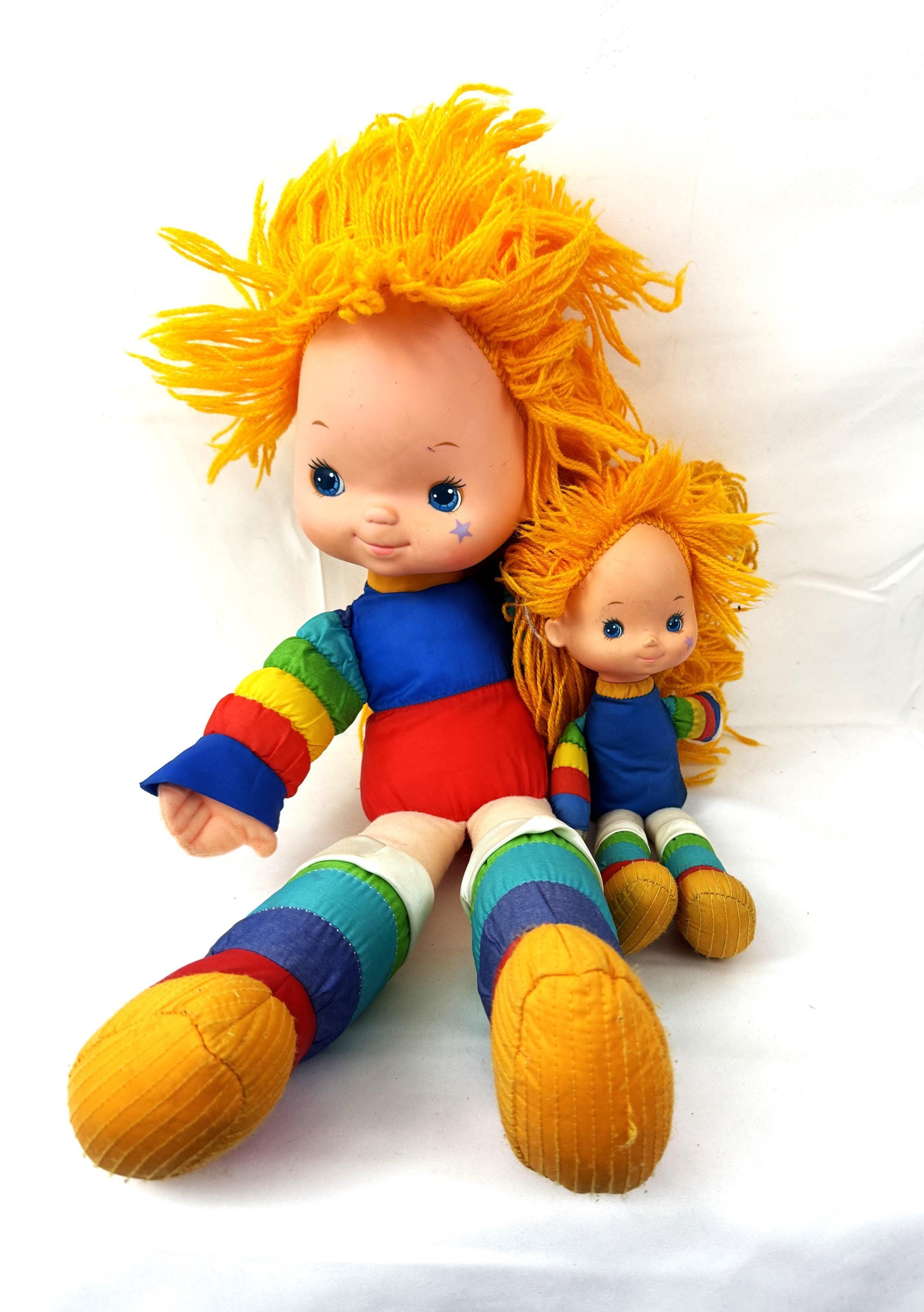 LOT Vintage 1980s 80s Hallmark Mattel 1983 Rainbow Brite Dolls