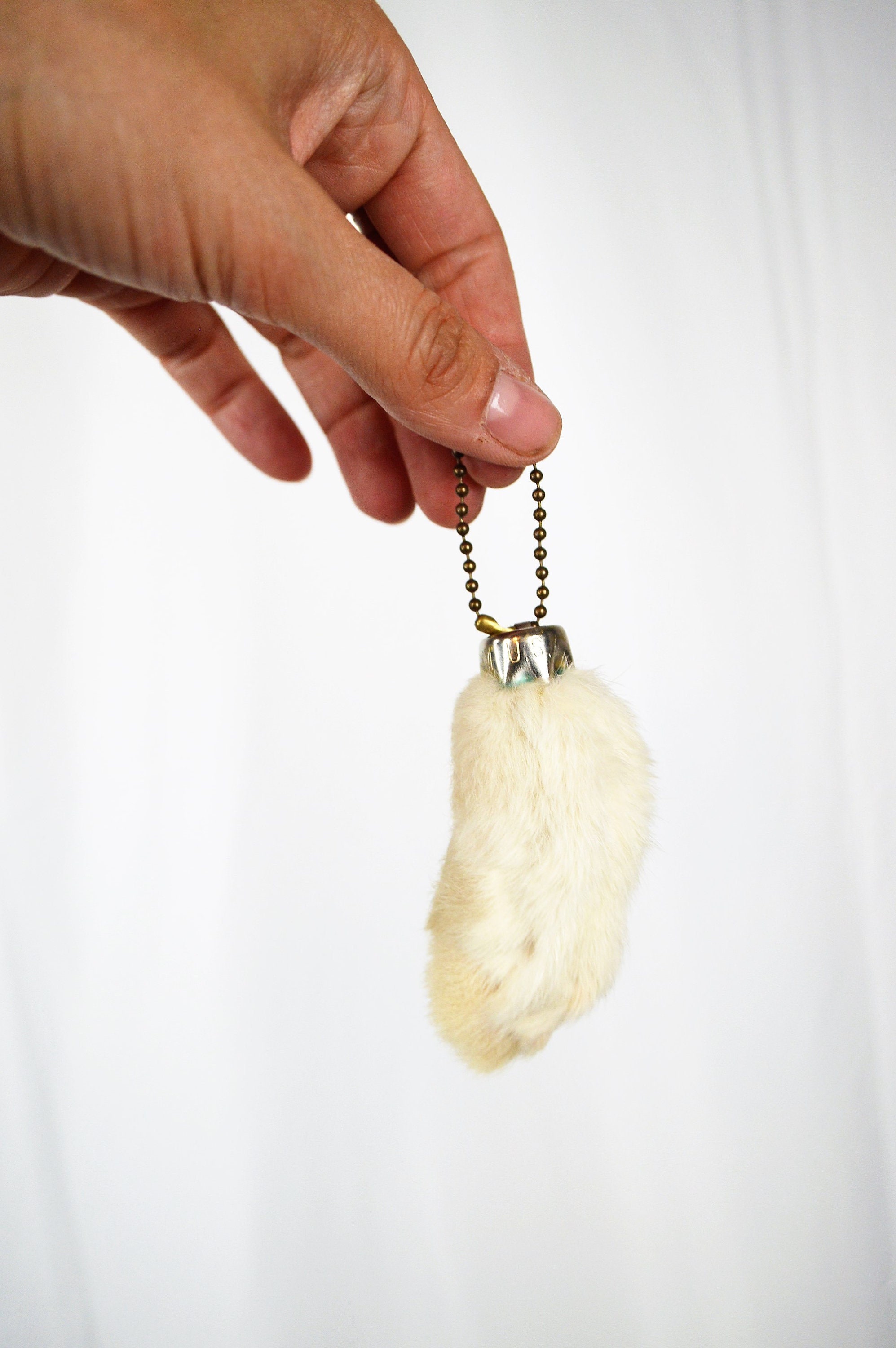 1960's ラビットフット Vintage 1960s Lucky Rabbit's Foot - Made in the USA - Etsy