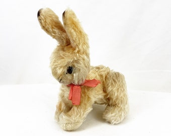 Vintage Steiff Mohair White Collectible Bunny Rabbit