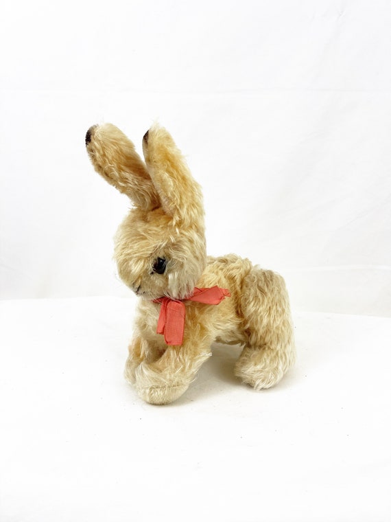 Vintage Steiff Mohair White Collectible Bunny Rabbit - Etsy