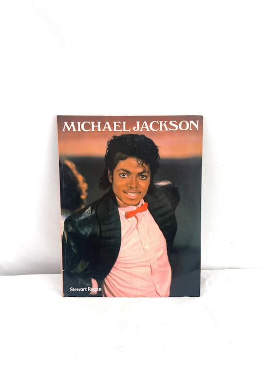 Vintage Michael Jackson 80s 1980s Book By Stewart 