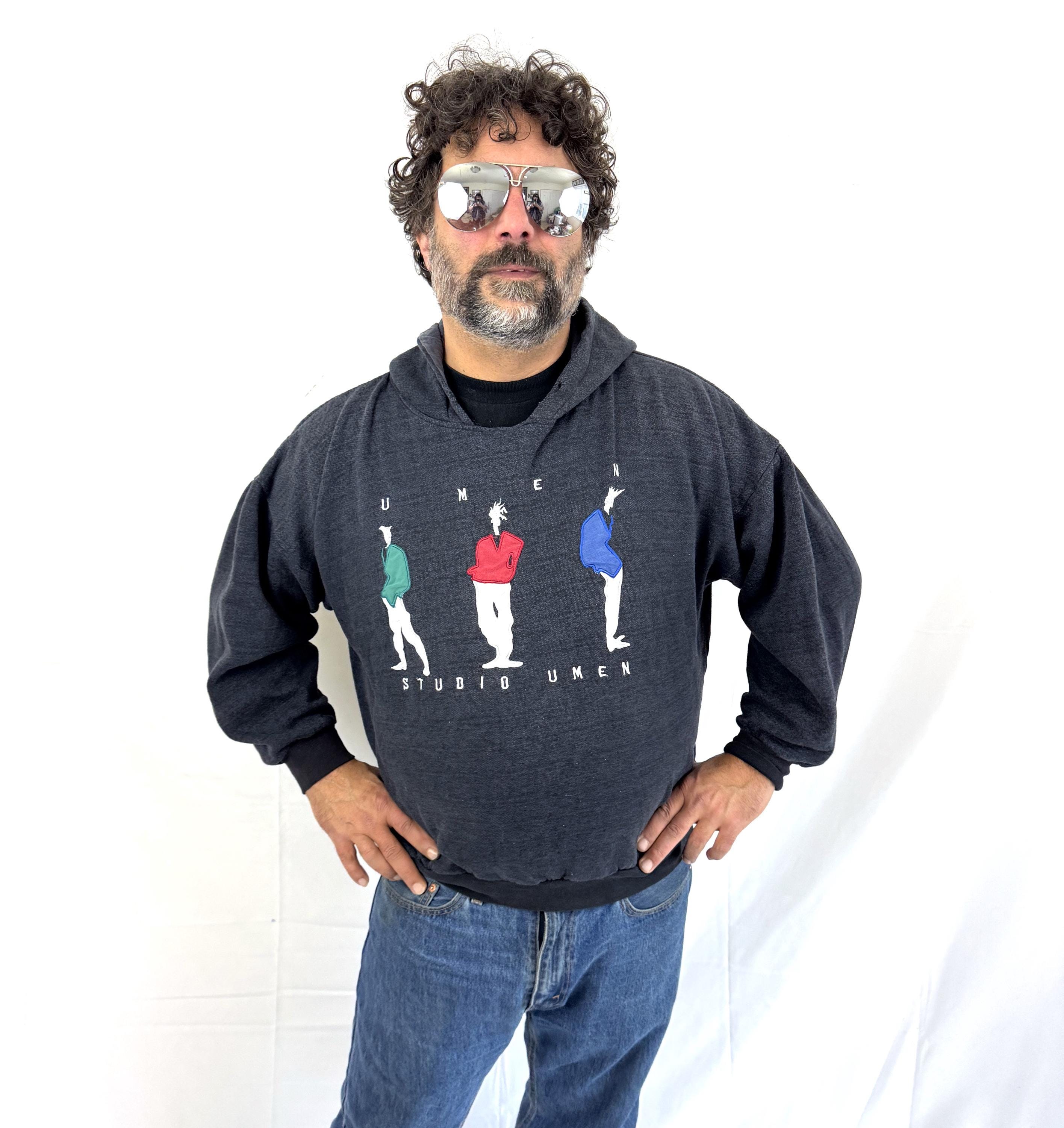 Vintage 1990s 90s Streetwear Hoodie Sweatshirt - by UMEN - Etsy