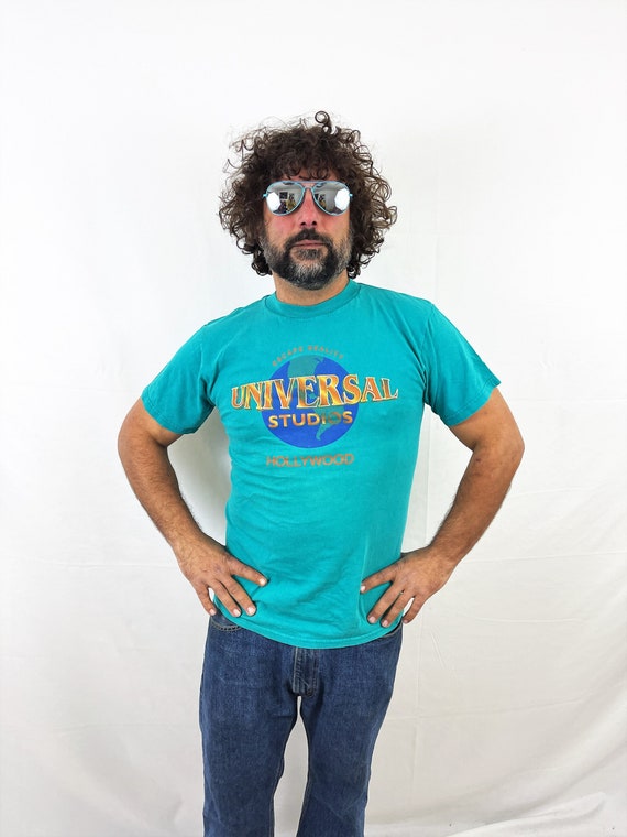 Vintage 1990s 90s Universal Studios Hollywood Tee Shi… - Gem
