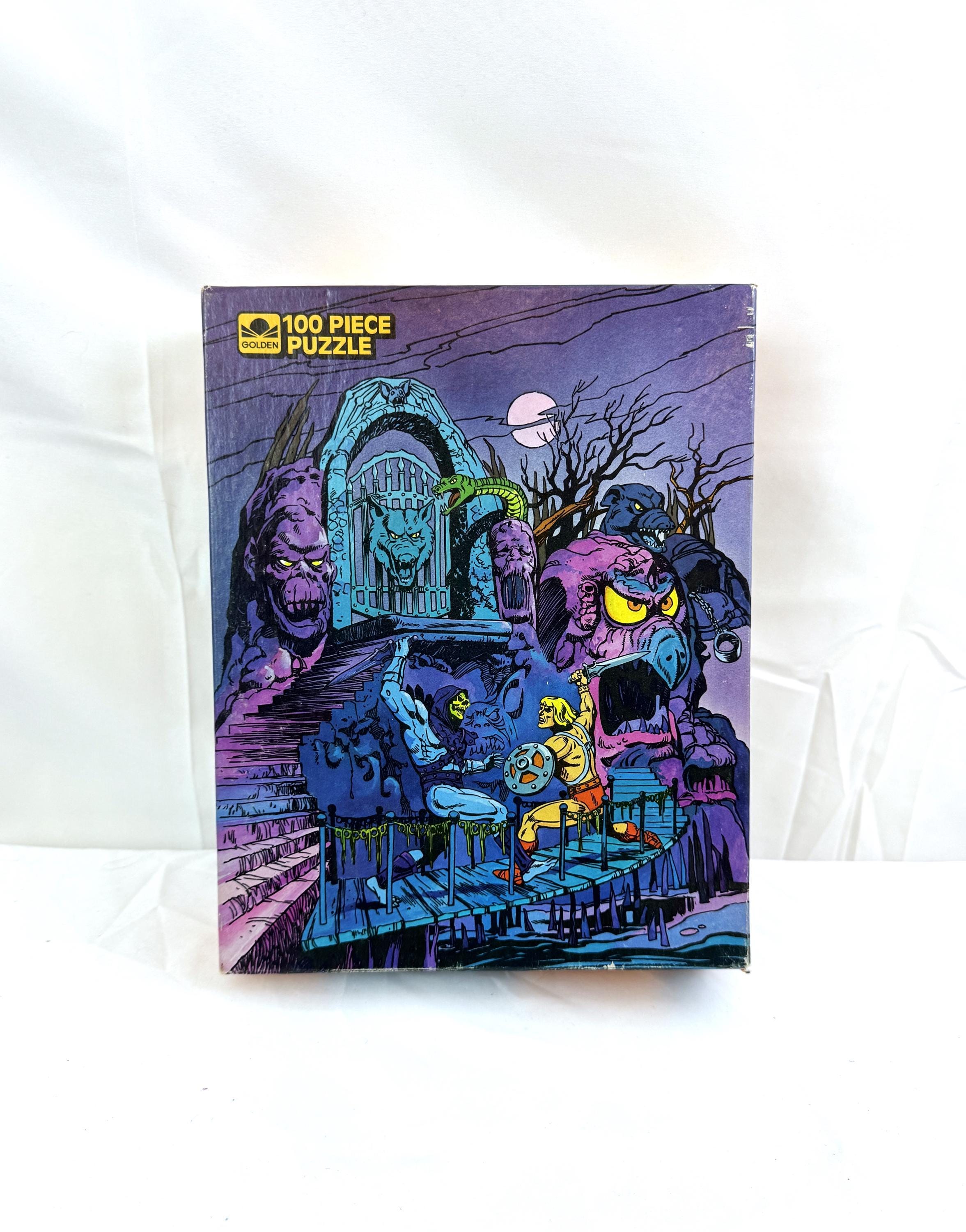 Masters of the Universe Puzzle - 1983 Golden 100 Pieces - MOTU He