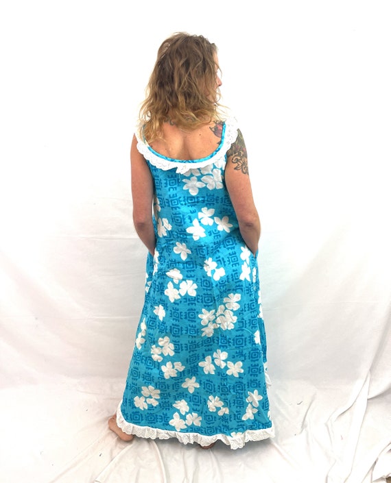 Vintage Waltah Clarke Maxi FUN Hawaiian Hawaii Ma… - image 2