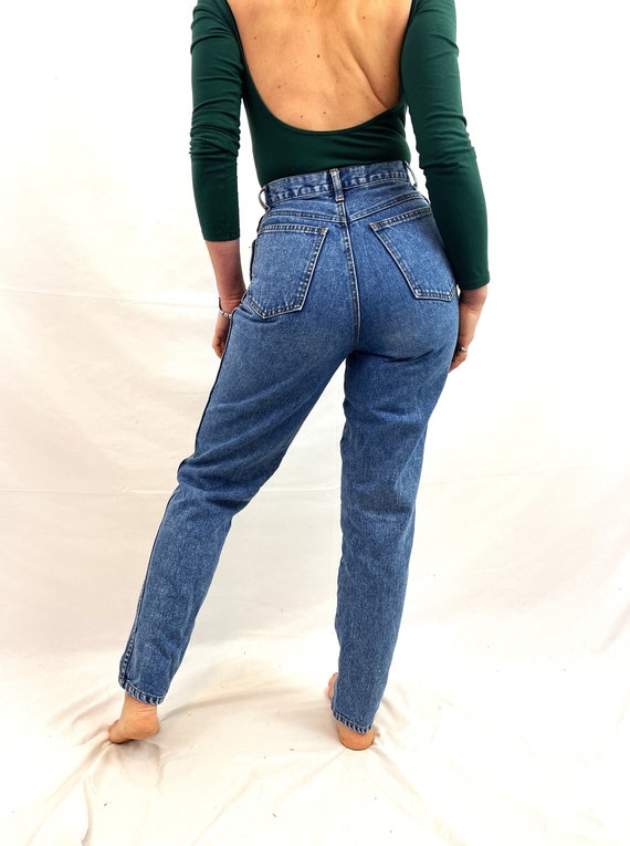 Vintage 80s 1980s Rio High Waisted Denim Jeans